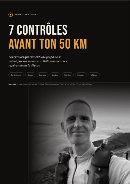 Couverture du guide 7 contrôles avant ton 50 km